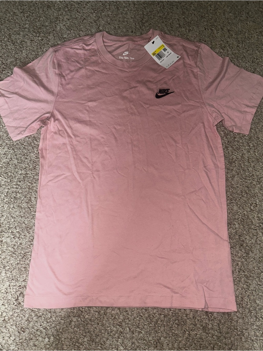 NWT Nike Mens Pink T-Shirt Small